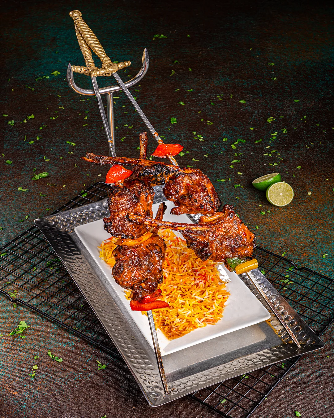 Red Zone lamb chops