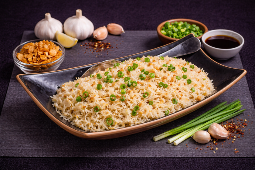 Burnt Garlic Rice