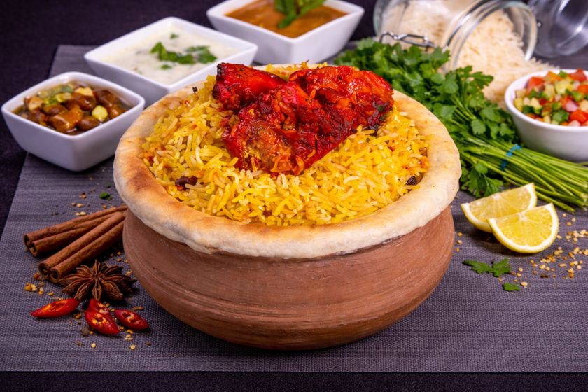 Chicken Tandoori Dum Biryani