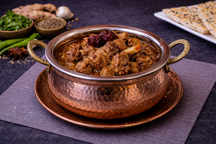Mutton Hyderabadi Handi