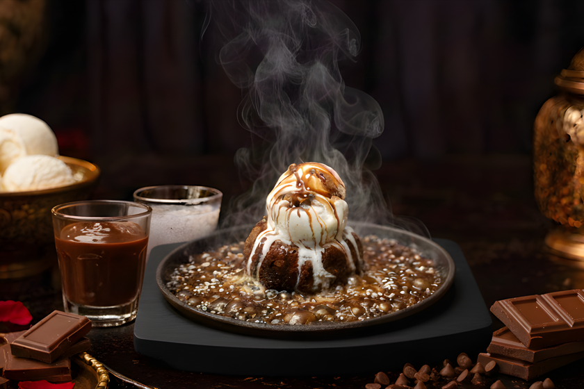 Sizzling Molten Lava