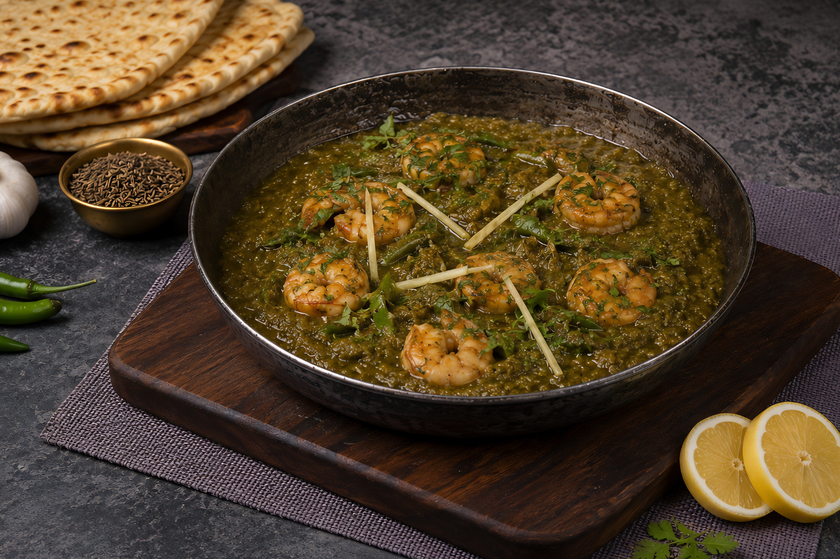 Tipu Sultan Prawn Karahi